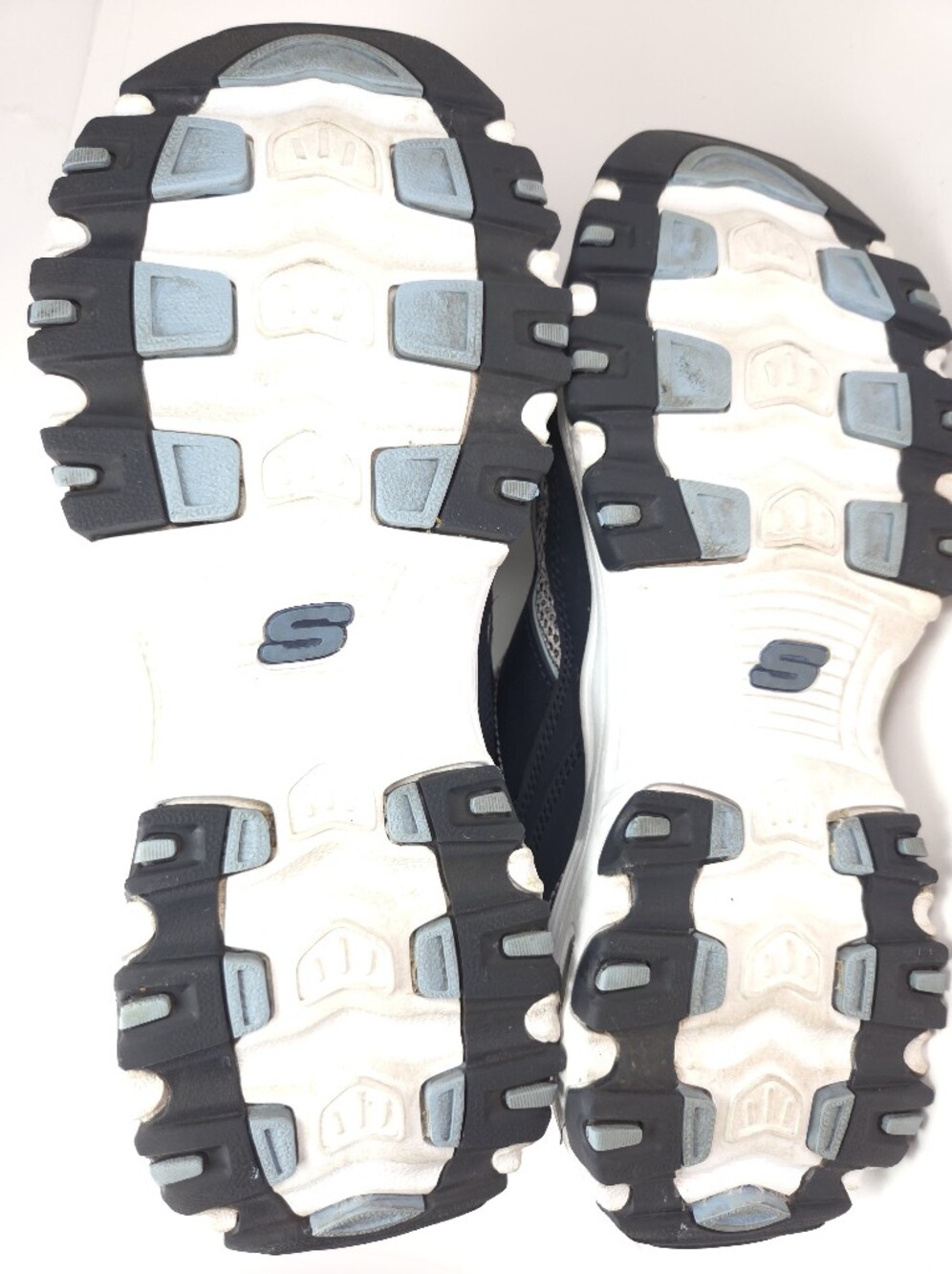 Skechers D’Lites Life Saver Navy & Light Blue Sneakers Sz 9.5 - Picture 11 of 16